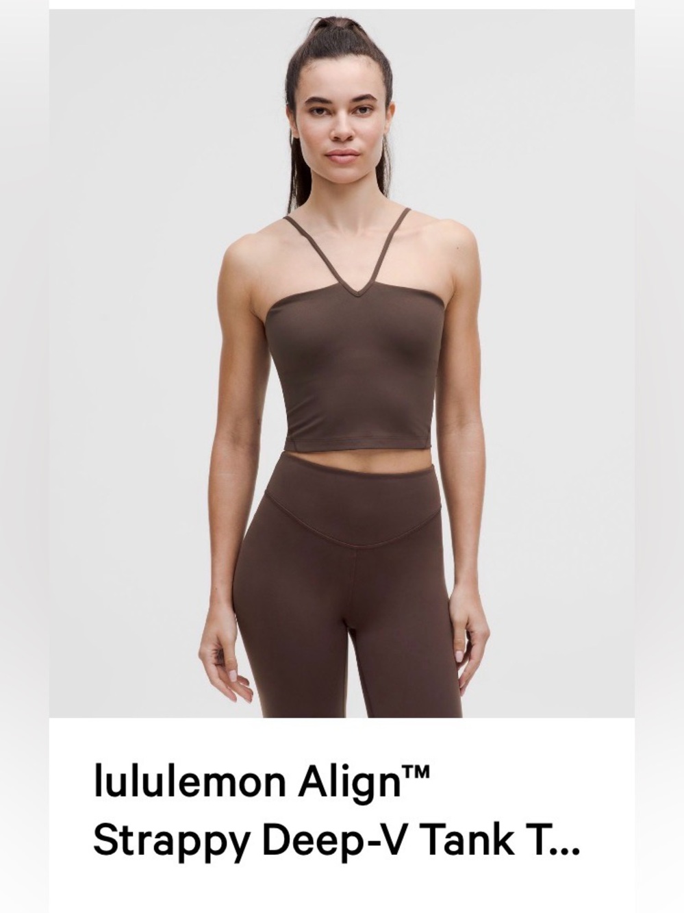 Lululemon Align Espresso